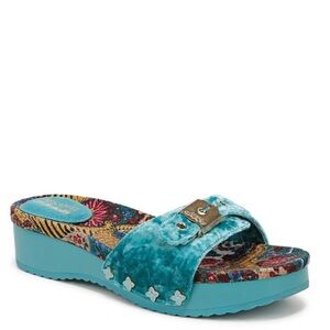 NWOT Dr. Scholl's x Iris Apfel Slide Sandals